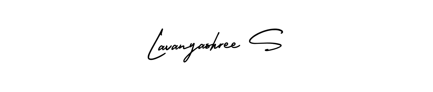 Also we have Lavanyashree S name is the best signature style. Create professional handwritten signature collection using AmerikaSignatureDemo-Regular autograph style. Lavanyashree S signature style 3 images and pictures png