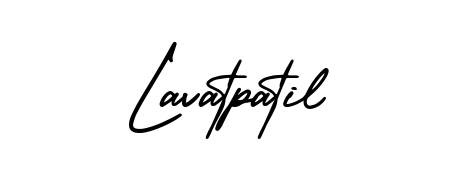 Looking for an artistic signature for Lavatpatil? The AmerikaSignatureDemo-Regular calligraphy style gives a sophisticated flow suitable for business cards and emails. Lavatpatil signature style 3 images and pictures png