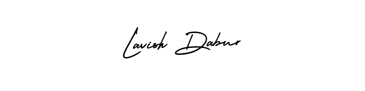 Make a beautiful signature design for name Lavish Dabur. With this signature (AmerikaSignatureDemo-Regular) style, you can create a handwritten signature for free. Lavish Dabur signature style 3 images and pictures png