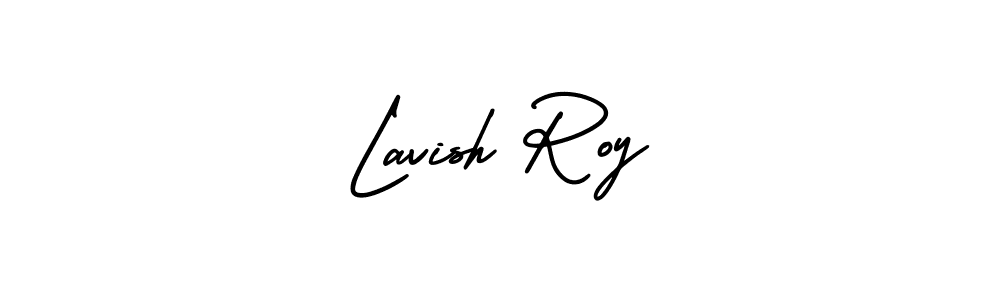 Also You can easily find your signature by using the search form. We will create Lavish Roy name handwritten signature images for you free of cost using AmerikaSignatureDemo-Regular sign style. Lavish Roy signature style 3 images and pictures png