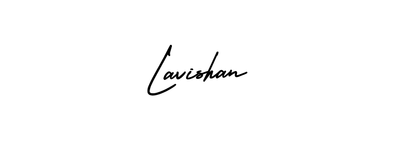 Use a signature maker to create a handwritten signature online. With this signature software, you can design (AmerikaSignatureDemo-Regular) your own signature for name Lavishan. Lavishan signature style 3 images and pictures png