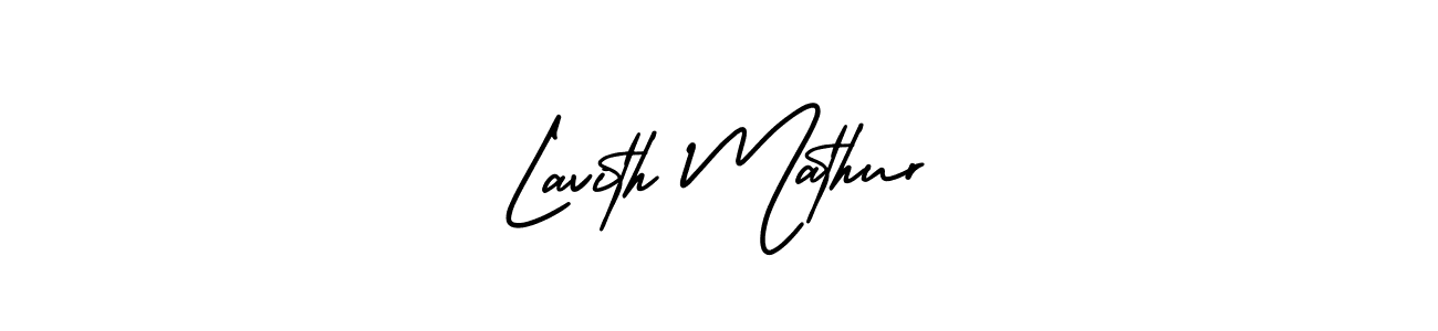 Also we have Lavith Mathur name is the best signature style. Create professional handwritten signature collection using AmerikaSignatureDemo-Regular autograph style. Lavith Mathur signature style 3 images and pictures png