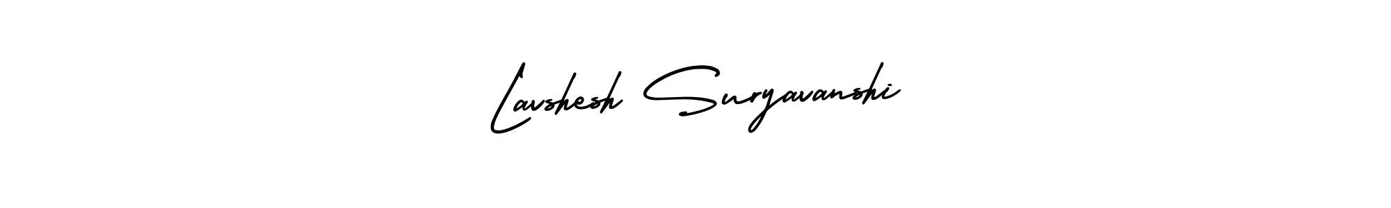Lavshesh Suryavanshi stylish signature style. Best Handwritten Sign (AmerikaSignatureDemo-Regular) for my name. Handwritten Signature Collection Ideas for my name Lavshesh Suryavanshi. Lavshesh Suryavanshi signature style 3 images and pictures png