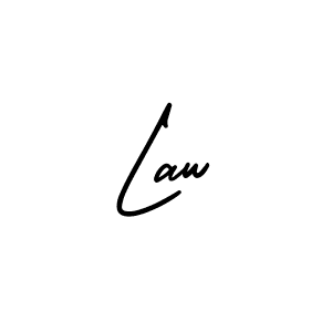 Design your own signature with our free online signature maker. With this signature software, you can create a handwritten (AmerikaSignatureDemo-Regular) signature for name Law. Law signature style 3 images and pictures png