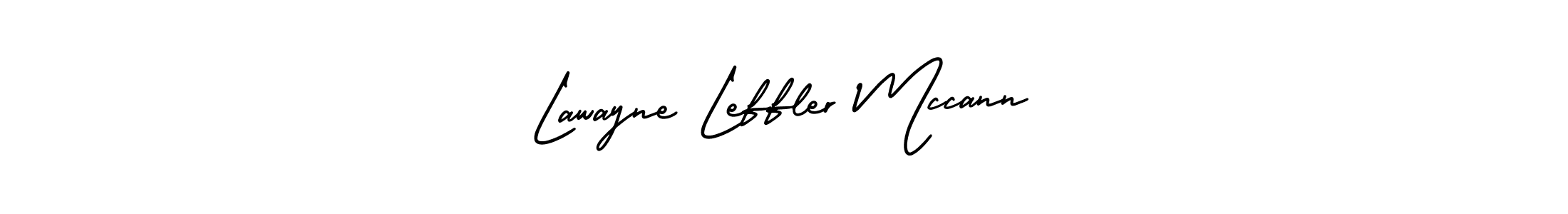 Use a signature maker to create a handwritten signature online. With this signature software, you can design (AmerikaSignatureDemo-Regular) your own signature for name Lawayne Leffler Mccann. Lawayne Leffler Mccann signature style 3 images and pictures png