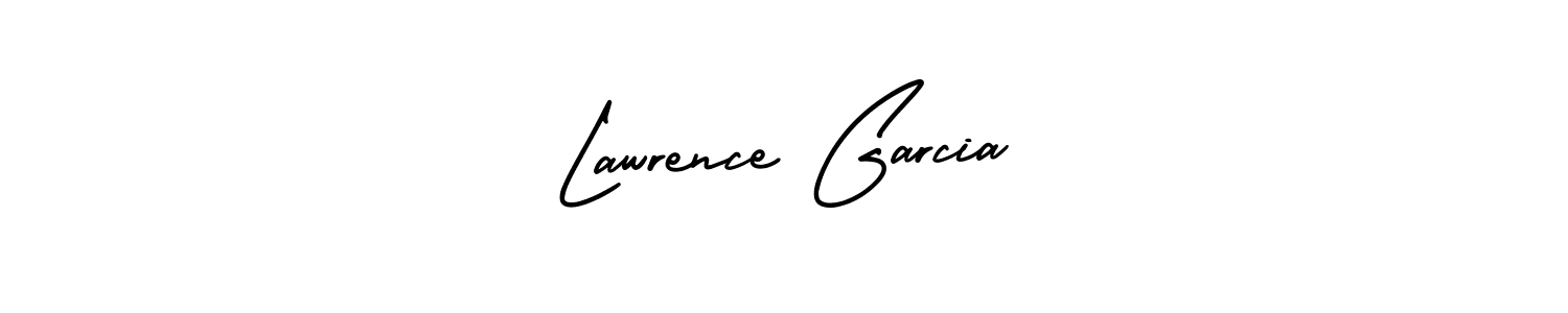 Create a beautiful signature design for name Lawrence Garcia. With this signature (AmerikaSignatureDemo-Regular) fonts, you can make a handwritten signature for free. Lawrence Garcia signature style 3 images and pictures png