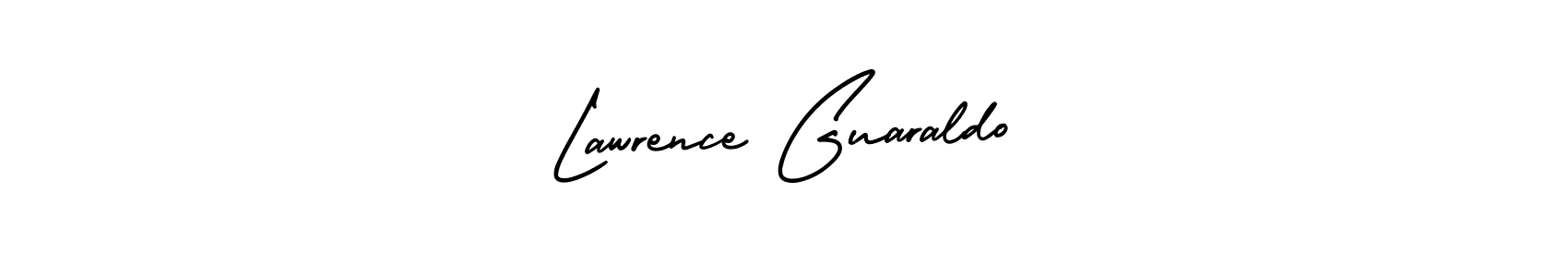 Similarly AmerikaSignatureDemo-Regular is the best handwritten signature design. Signature creator online .You can use it as an online autograph creator for name Lawrence Guaraldo. Lawrence Guaraldo signature style 3 images and pictures png