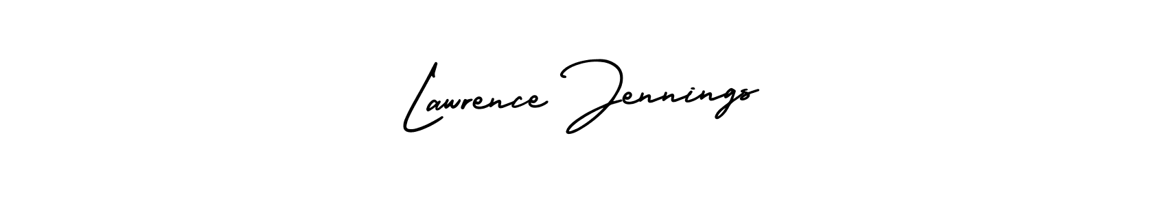 Lawrence Jennings stylish signature style. Best Handwritten Sign (AmerikaSignatureDemo-Regular) for my name. Handwritten Signature Collection Ideas for my name Lawrence Jennings. Lawrence Jennings signature style 3 images and pictures png