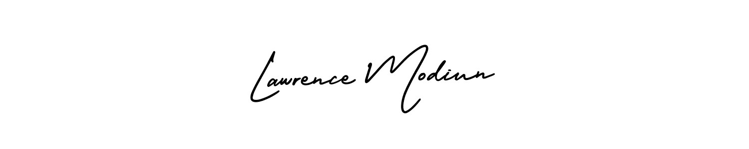 Make a beautiful signature design for name Lawrence Modiun. Use this online signature maker to create a handwritten signature for free. Lawrence Modiun signature style 3 images and pictures png
