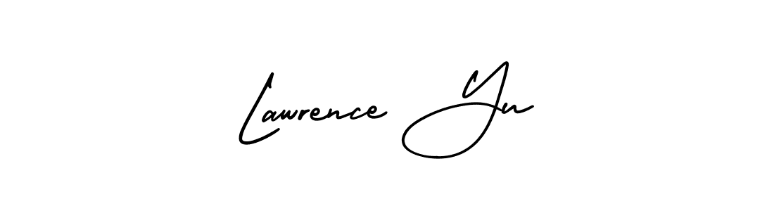 How to Draw Lawrence Yu signature style? AmerikaSignatureDemo-Regular is a latest design signature styles for name Lawrence Yu. Lawrence Yu signature style 3 images and pictures png