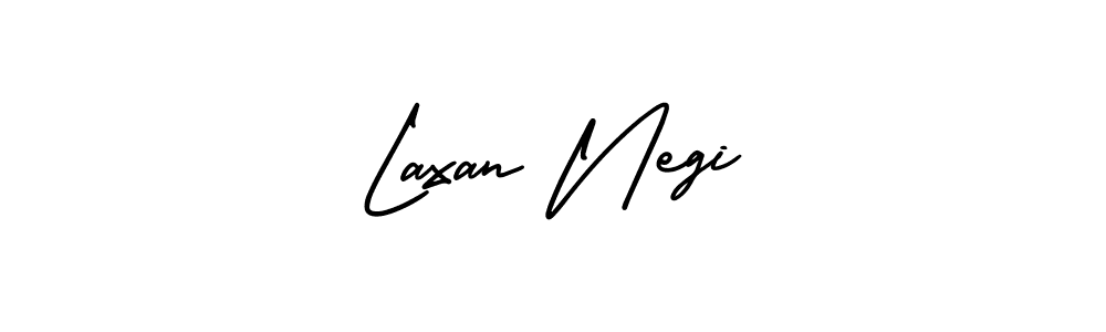 Make a short Laxan Negi signature style. Manage your documents anywhere anytime using AmerikaSignatureDemo-Regular. Create and add eSignatures, submit forms, share and send files easily. Laxan Negi signature style 3 images and pictures png