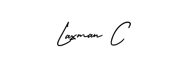 Also we have Laxman C name is the best signature style. Create professional handwritten signature collection using AmerikaSignatureDemo-Regular autograph style. Laxman C signature style 3 images and pictures png