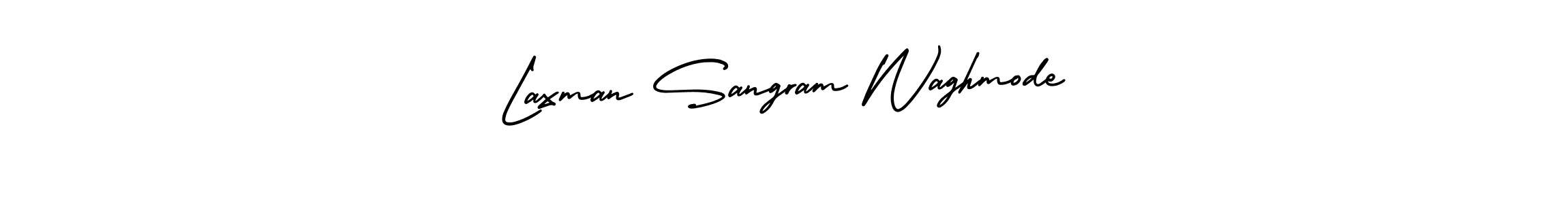 Make a short Laxman Sangram Waghmode signature style. Manage your documents anywhere anytime using AmerikaSignatureDemo-Regular. Create and add eSignatures, submit forms, share and send files easily. Laxman Sangram Waghmode signature style 3 images and pictures png
