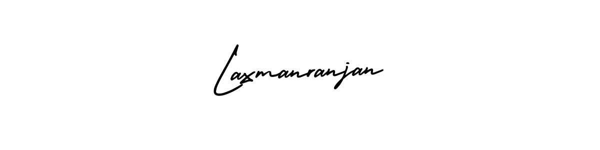 Create a beautiful signature design for name Laxmanranjan. With this signature (AmerikaSignatureDemo-Regular) fonts, you can make a handwritten signature for free. Laxmanranjan signature style 3 images and pictures png