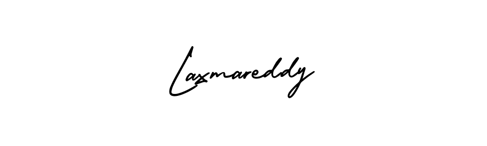Design your own signature with our free online signature maker. With this signature software, you can create a handwritten (AmerikaSignatureDemo-Regular) signature for name Laxmareddy. Laxmareddy signature style 3 images and pictures png