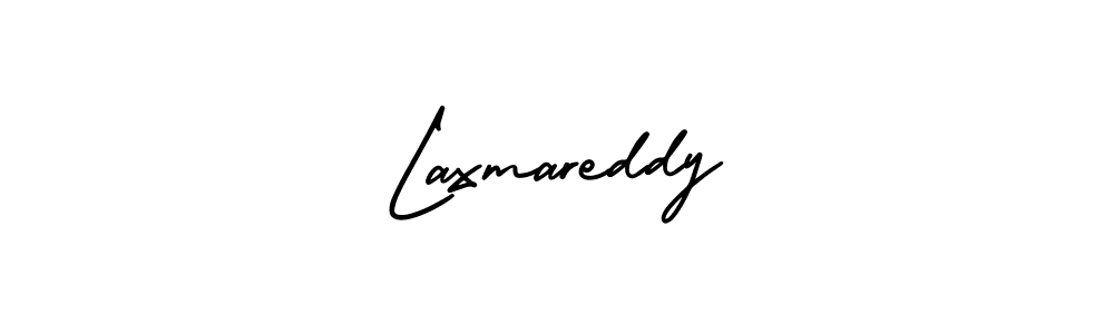 Create a beautiful signature design for name Laxmareddy. With this signature (AmerikaSignatureDemo-Regular) fonts, you can make a handwritten signature for free. Laxmareddy signature style 3 images and pictures png