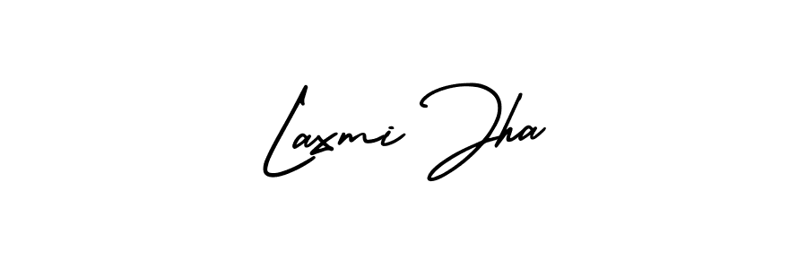 Similarly AmerikaSignatureDemo-Regular is the best handwritten signature design. Signature creator online .You can use it as an online autograph creator for name Laxmi Jha. Laxmi Jha signature style 3 images and pictures png