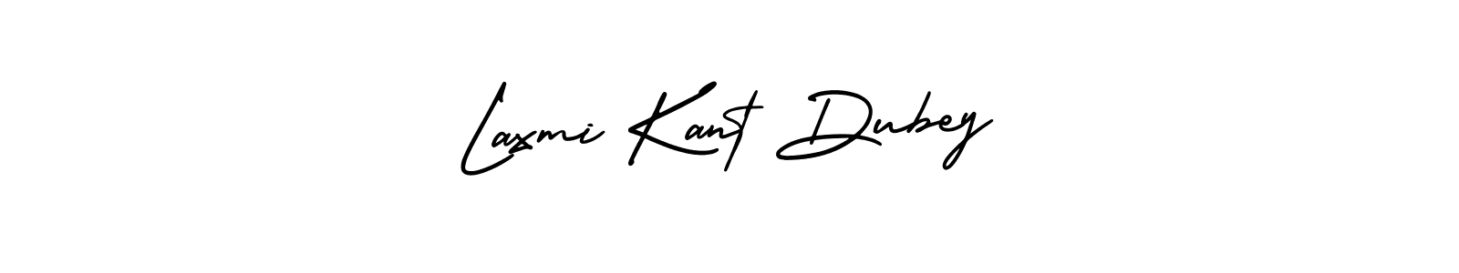 Make a beautiful signature design for name Laxmi Kant Dubey. With this signature (AmerikaSignatureDemo-Regular) style, you can create a handwritten signature for free. Laxmi Kant Dubey signature style 3 images and pictures png