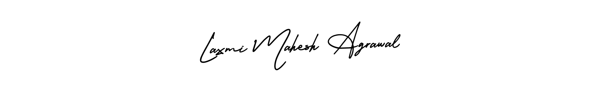 Design your own signature with our free online signature maker. With this signature software, you can create a handwritten (AmerikaSignatureDemo-Regular) signature for name Laxmi Mahesh Agrawal. Laxmi Mahesh Agrawal signature style 3 images and pictures png