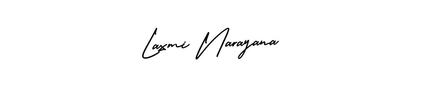 Also You can easily find your signature by using the search form. We will create Laxmi Narayana name handwritten signature images for you free of cost using AmerikaSignatureDemo-Regular sign style. Laxmi Narayana signature style 3 images and pictures png