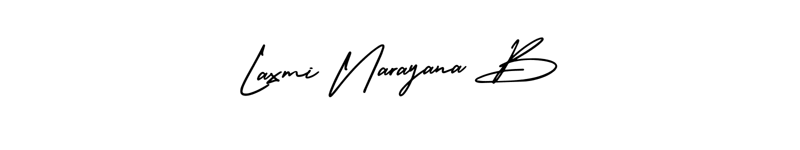 Laxmi Narayana B stylish signature style. Best Handwritten Sign (AmerikaSignatureDemo-Regular) for my name. Handwritten Signature Collection Ideas for my name Laxmi Narayana B. Laxmi Narayana B signature style 3 images and pictures png