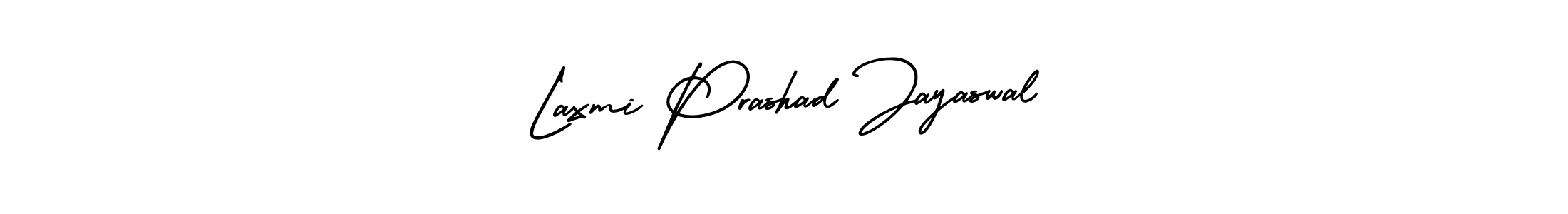AmerikaSignatureDemo-Regular is a professional signature style that is perfect for those who want to add a touch of class to their signature. It is also a great choice for those who want to make their signature more unique. Get Laxmi Prashad Jayaswal name to fancy signature for free. Laxmi Prashad Jayaswal signature style 3 images and pictures png