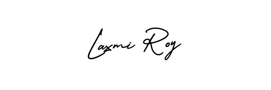 Laxmi Roy stylish signature style. Best Handwritten Sign (AmerikaSignatureDemo-Regular) for my name. Handwritten Signature Collection Ideas for my name Laxmi Roy. Laxmi Roy signature style 3 images and pictures png