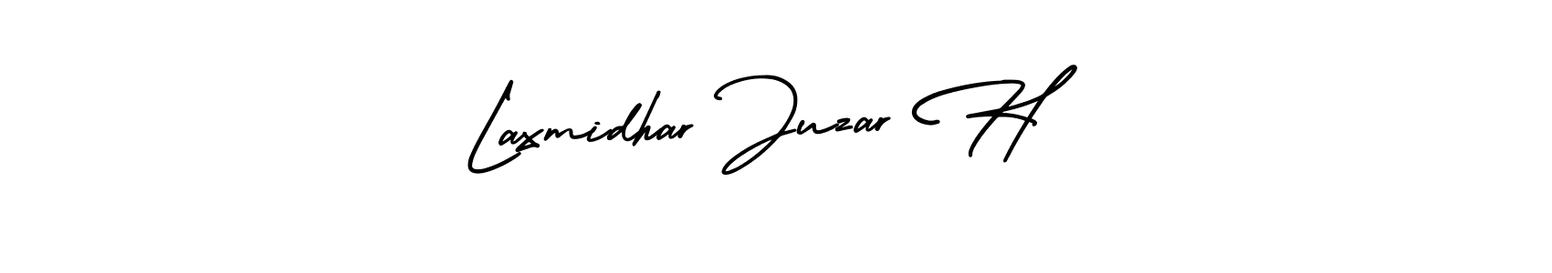 Similarly AmerikaSignatureDemo-Regular is the best handwritten signature design. Signature creator online .You can use it as an online autograph creator for name Laxmidhar Juzar H. Laxmidhar Juzar H signature style 3 images and pictures png