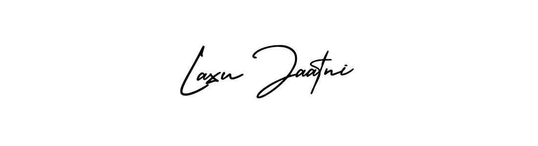 Make a short Laxu Jaatni signature style. Manage your documents anywhere anytime using AmerikaSignatureDemo-Regular. Create and add eSignatures, submit forms, share and send files easily. Laxu Jaatni signature style 3 images and pictures png