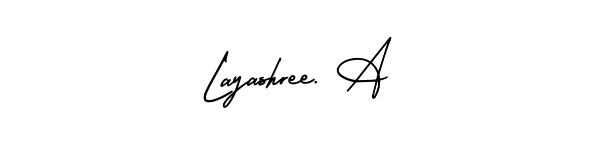 Similarly AmerikaSignatureDemo-Regular is the best handwritten signature design. Signature creator online .You can use it as an online autograph creator for name Layashree. A. Layashree. A signature style 3 images and pictures png