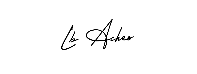 if you are searching for the best signature style for your name Lb Aches. so please give up your signature search. here we have designed multiple signature styles  using AmerikaSignatureDemo-Regular. Lb Aches signature style 3 images and pictures png