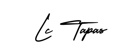 Explore multiple handwriting variations for Lc Tapas including this stunning AmerikaSignatureDemo-Regular design. Free to use across all platforms. Lc Tapas signature style 3 images and pictures png
