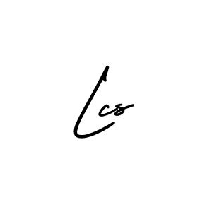 Lcs stylish signature style. Best Handwritten Sign (AmerikaSignatureDemo-Regular) for my name. Handwritten Signature Collection Ideas for my name Lcs. Lcs signature style 3 images and pictures png