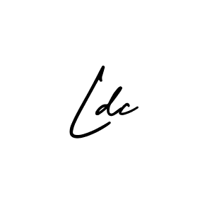 It looks lik you need a new signature style for name Ldc. Design unique handwritten (AmerikaSignatureDemo-Regular) signature with our free signature maker in just a few clicks. Ldc signature style 3 images and pictures png