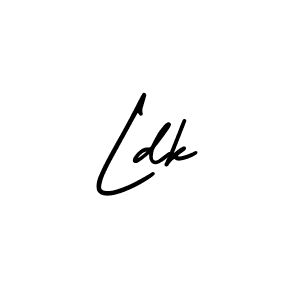 The best way (AmerikaSignatureDemo-Regular) to make a short signature is to pick only two or three words in your name. The name Ldk include a total of six letters. For converting this name. Ldk signature style 3 images and pictures png