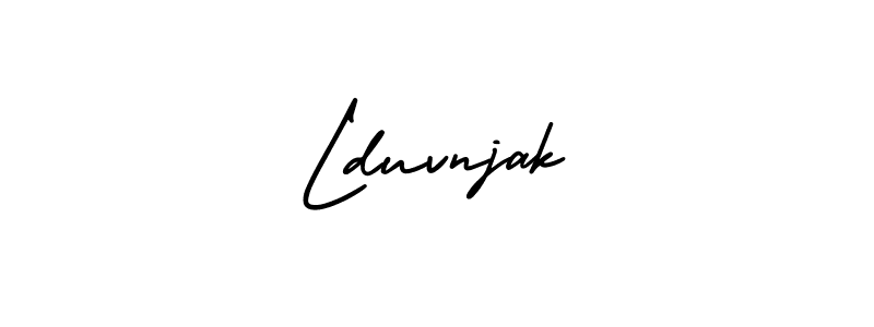 The best way (AmerikaSignatureDemo-Regular) to make a short signature is to pick only two or three words in your name. The name Lduvnjak include a total of six letters. For converting this name. Lduvnjak signature style 3 images and pictures png
