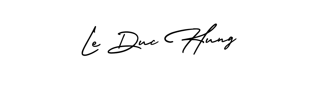 How to make Le Duc Hung signature? AmerikaSignatureDemo-Regular is a professional autograph style. Create handwritten signature for Le Duc Hung name. Le Duc Hung signature style 3 images and pictures png