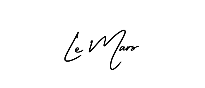 Make a beautiful signature design for name Le Mars. With this signature (AmerikaSignatureDemo-Regular) style, you can create a handwritten signature for free. Le Mars signature style 3 images and pictures png