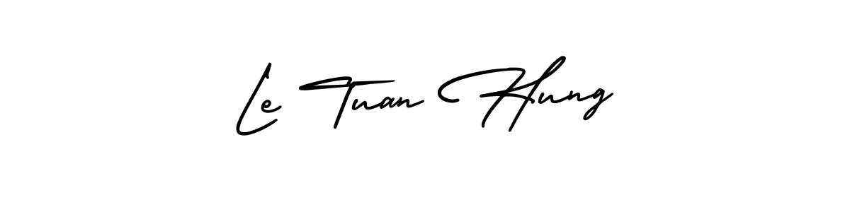 It looks lik you need a new signature style for name Le Tuan Hung. Design unique handwritten (AmerikaSignatureDemo-Regular) signature with our free signature maker in just a few clicks. Le Tuan Hung signature style 3 images and pictures png