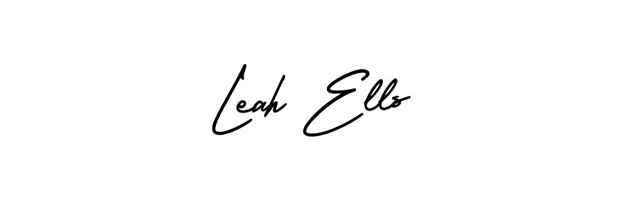 It looks lik you need a new signature style for name Leah Ells. Design unique handwritten (AmerikaSignatureDemo-Regular) signature with our free signature maker in just a few clicks. Leah Ells signature style 3 images and pictures png