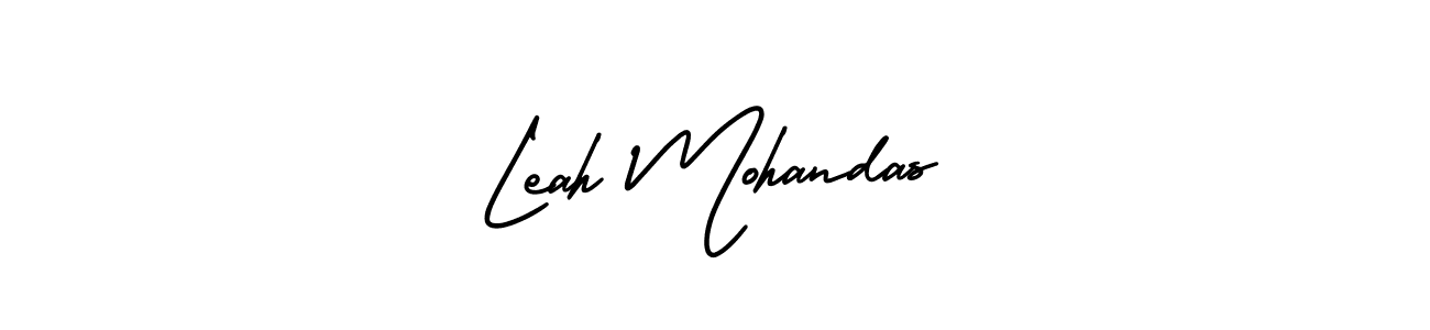Best and Professional Signature Style for Leah Mohandas. AmerikaSignatureDemo-Regular Best Signature Style Collection. Leah Mohandas signature style 3 images and pictures png