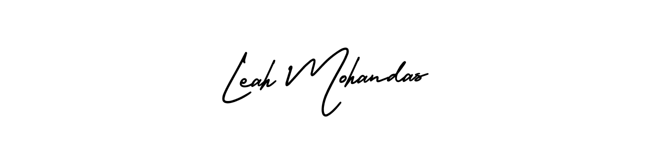 Best and Professional Signature Style for Leah Mohandas. AmerikaSignatureDemo-Regular Best Signature Style Collection. Leah Mohandas signature style 3 images and pictures png