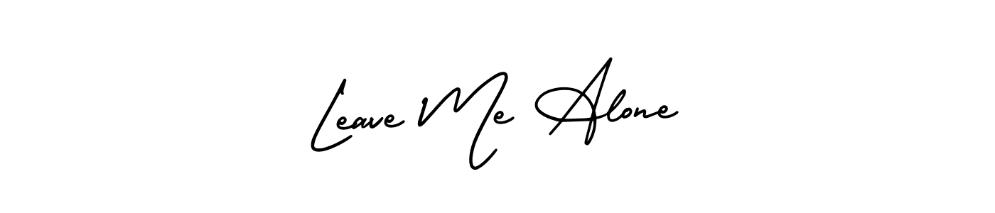 Best and Professional Signature Style for Leave Me Alone. AmerikaSignatureDemo-Regular Best Signature Style Collection. Leave Me Alone signature style 3 images and pictures png