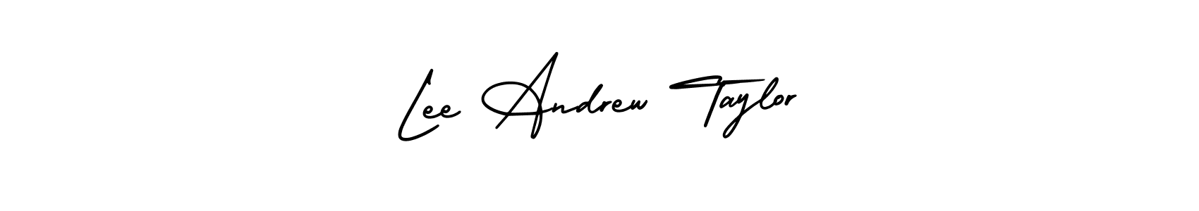 It looks lik you need a new signature style for name Lee Andrew Taylor. Design unique handwritten (AmerikaSignatureDemo-Regular) signature with our free signature maker in just a few clicks. Lee Andrew Taylor signature style 3 images and pictures png