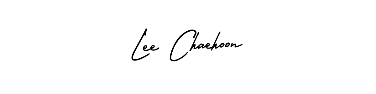 It looks lik you need a new signature style for name Lee Chaehoon. Design unique handwritten (AmerikaSignatureDemo-Regular) signature with our free signature maker in just a few clicks. Lee Chaehoon signature style 3 images and pictures png