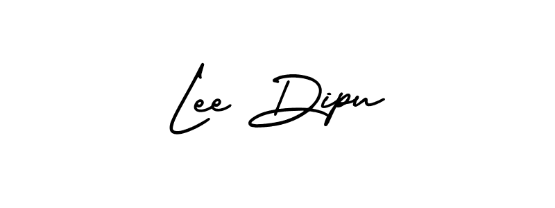 It looks lik you need a new signature style for name Lee Dipu. Design unique handwritten (AmerikaSignatureDemo-Regular) signature with our free signature maker in just a few clicks. Lee Dipu signature style 3 images and pictures png
