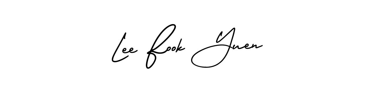 Design your own signature with our free online signature maker. With this signature software, you can create a handwritten (AmerikaSignatureDemo-Regular) signature for name Lee Fook Yuen. Lee Fook Yuen signature style 3 images and pictures png