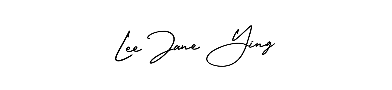 if you are searching for the best signature style for your name Lee Jane Ying. so please give up your signature search. here we have designed multiple signature styles  using AmerikaSignatureDemo-Regular. Lee Jane Ying signature style 3 images and pictures png