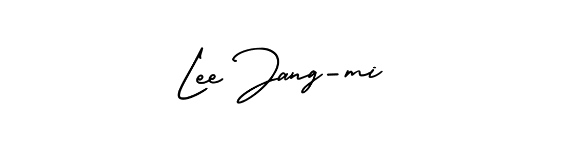 Make a beautiful signature design for name Lee Jang-mi. With this signature (AmerikaSignatureDemo-Regular) style, you can create a handwritten signature for free. Lee Jang-mi signature style 3 images and pictures png