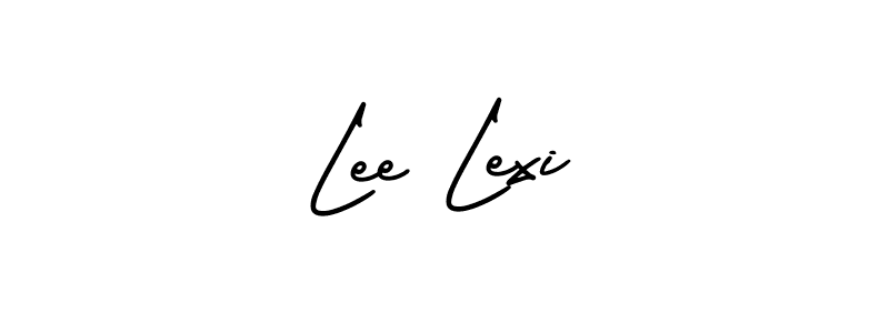 if you are searching for the best signature style for your name Lee Lexi. so please give up your signature search. here we have designed multiple signature styles  using AmerikaSignatureDemo-Regular. Lee Lexi signature style 3 images and pictures png